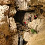 on Mauri e Miki Ferrata Burrone Giovanelli